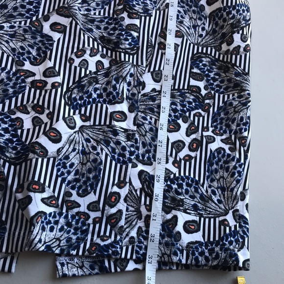 Melissa McCarthy seven7 butterfly print pencil midi skirt size 3X - Picture 8 of 9